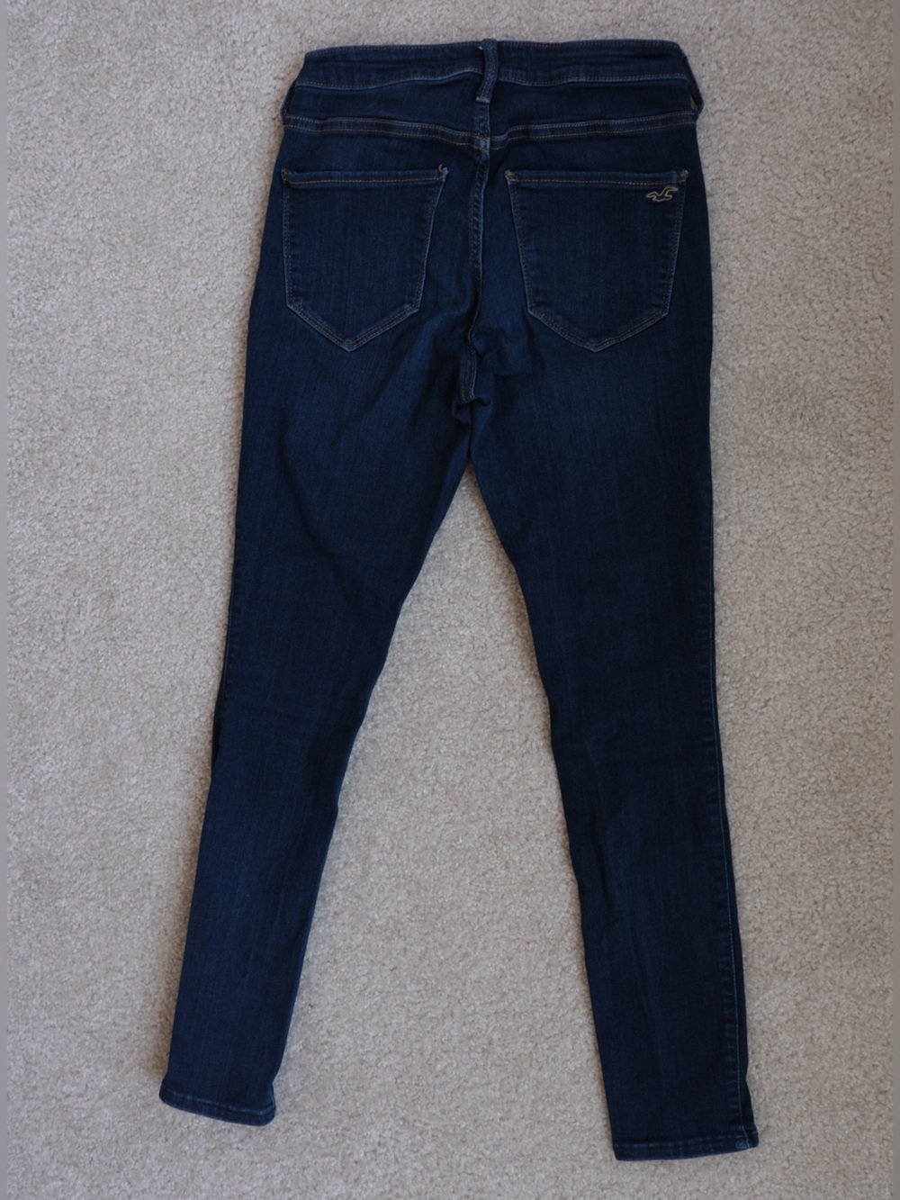 Hollister Dark Wash High Rise Women's Skinny Jeans - size 5S w27 l26 - Picture 4 of 4